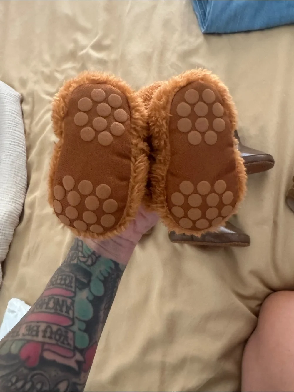 Boys Brown Shoe set 0-6M